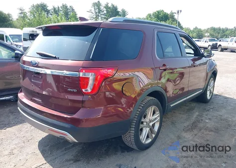 2016 Ford Explorer Xlt z USA, uszkodzony, nr VIN 1FM5K8D8XGGA68382